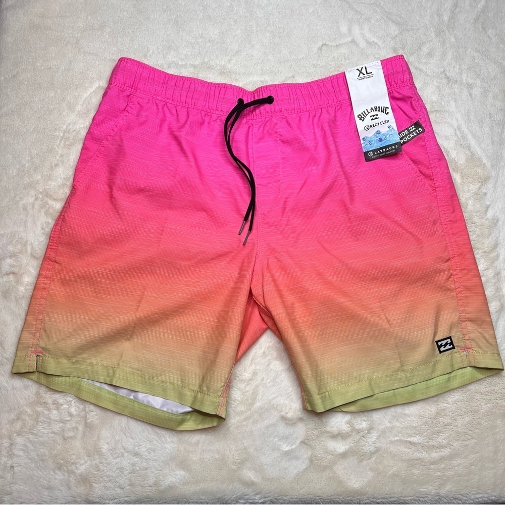 Billabong All Day Faded Neon Boardshorts New with Tags